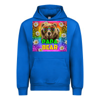 Cobalt Western Papa Bear LGBTQ+ Tumbler Urban Hoodie - BundleAndBundleShop