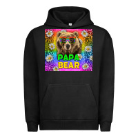 Pigment Black Western Papa Bear LGBTQ+ Tumbler Urban Hoodie - BundleAndBundleShop