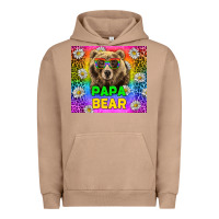 Pigment Burro Western Papa Bear LGBTQ+ Tumbler Urban Hoodie - BundleAndBundleShop
