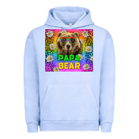 Pigment Grape Ice Western Papa Bear LGBTQ+ Tumbler Urban Hoodie - BundleAndBundleShop