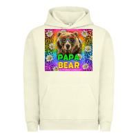 Pigment Pistachio Western Papa Bear LGBTQ+ Tumbler Urban Hoodie - BundleAndBundleShop