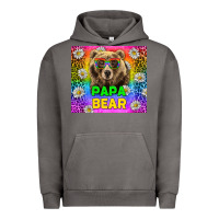 Pigment Tornado Western Papa Bear LGBTQ+ Tumbler Urban Hoodie - BundleAndBundleShop