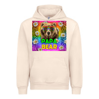Sandshell Western Papa Bear LGBTQ+ Tumbler Urban Hoodie - BundleAndBundleShop