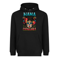 Black mama chingona Heavyweight Hoodie - BundleAndBundleShop