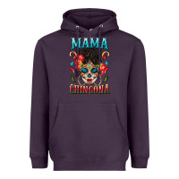 Plum mama chingona Heavyweight Hoodie - BundleAndBundleShop