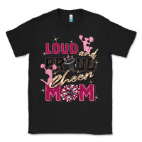 Black loud and proud cheer mom Classic Tee - Zillion Design Studio