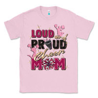 Bubblegum Pink loud and proud cheer mom Classic Tee - Zillion Design Studio