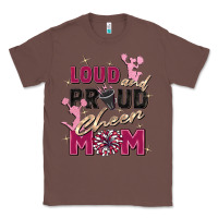 Chestnut loud and proud cheer mom Classic Tee - Zillion Design Studio