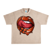 French Oak sports lips basketball Urban Heavy Tee - texasbilliewilder