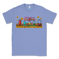 Colony Blue battery life of a teacher libbey glass Classic Tee - BundleAndBundleShop