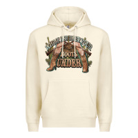 Sandshell whose bed have your boots under cowboy western Premium Hoodie - NancyCooperArtShop