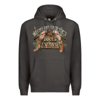 Smoke whose bed have your boots under cowboy western Premium Hoodie - NancyCooperArtShop