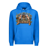 True Royal whose bed have your boots under cowboy western Premium Hoodie - NancyCooperArtShop