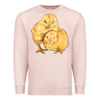 Pale Pink chicks Premium Sweatshirt - Artiststas