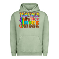 Pigment Oil Green Western LGBTQ+ Together We Rise Urban Hoodie - BundleAndBundleShop