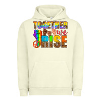 Pigment Pistachio Western LGBTQ+ Together We Rise Urban Hoodie - BundleAndBundleShop