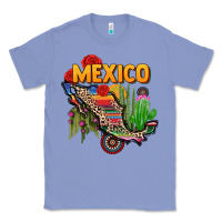 Colony Blue mexico map Classic Tee - CTS Tumbler Store