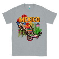Heather Grey mexico map Classic Tee - CTS Tumbler Store