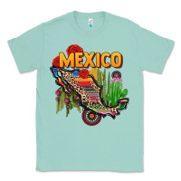 Seafoam mexico map Classic Tee - CTS Tumbler Store