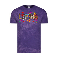 Cloud Purple Latina Vintage Tee - RanaPortraitStore