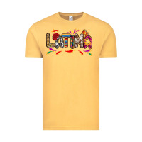 Vintage Mustard Latina Vintage Tee - RanaPortraitStore