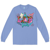 Colony Blue lab tech Long Sleeve Tee - AdoDesignShop