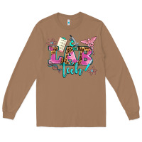 Toasted Coconut lab tech Long Sleeve Tee - AdoDesignShop