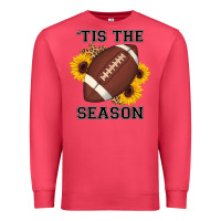 Cardinal tis the season football sunflower Premium Sweatshirt - AdoDesignShop