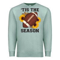 Tis The Season Football Sunflower Premium Sweatshirt | Teevron