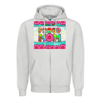 Proud Mom Zipper Hoodie | Teevron