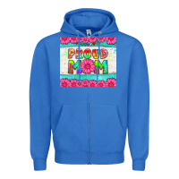 True Royal proud mom Zipper Hoodie - HRA Design Shop