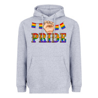 Heather Grey pride lgbtq Heavyweight Hoodie - Artiststas