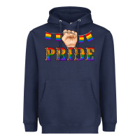 Navy pride lgbtq Heavyweight Hoodie - Artiststas