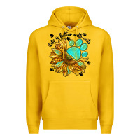 Lemon life is better with cats Premium Hoodie - NancyCooperArtShop