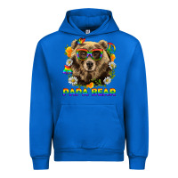Cobalt Papa Bear Pride LGBTQ+ Urban Hoodie - BundleAndBundleShop