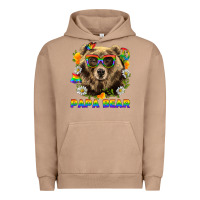 Pigment Burro Papa Bear Pride LGBTQ+ Urban Hoodie - BundleAndBundleShop