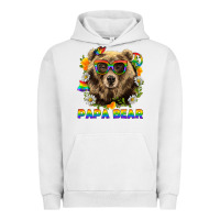 Pigment Lunar Rock Papa Bear Pride LGBTQ+ Urban Hoodie - BundleAndBundleShop