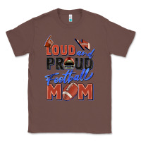 Chestnut loud and proud football mom Classic Tee - Zillion Design Studio