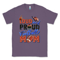 Lavender loud and proud football mom Classic Tee - Zillion Design Studio