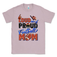 Lilac loud and proud football mom Classic Tee - Zillion Design Studio