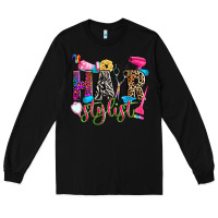 Black hairstylist Long Sleeve Tee - Zillion Design Studio