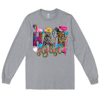 Heather Grey hairstylist Long Sleeve Tee - Zillion Design Studio