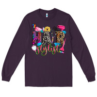 Plum hairstylist Long Sleeve Tee - Zillion Design Studio