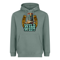 Sage wild west Heavyweight Hoodie - JahusDesignShop