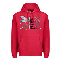 Cardinal dragonfly smile tink give laugh love dream Premium Hoodie - MaliasSmallBusiness