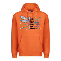 Carrot dragonfly smile tink give laugh love dream Premium Hoodie - MaliasSmallBusiness