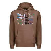 Chestnut dragonfly smile tink give laugh love dream Premium Hoodie - MaliasSmallBusiness