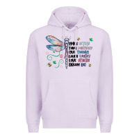 Lilac dragonfly smile tink give laugh love dream Premium Hoodie - MaliasSmallBusiness