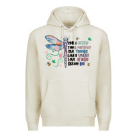 Oatmeal Heather dragonfly smile tink give laugh love dream Premium Hoodie - MaliasSmallBusiness