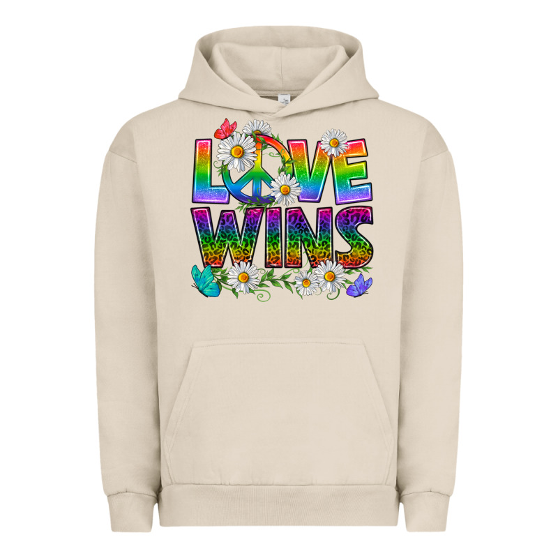 Pride Lgbtq+ Love Wins Urban Hoodie by BundleAndBundleShop | Teevron